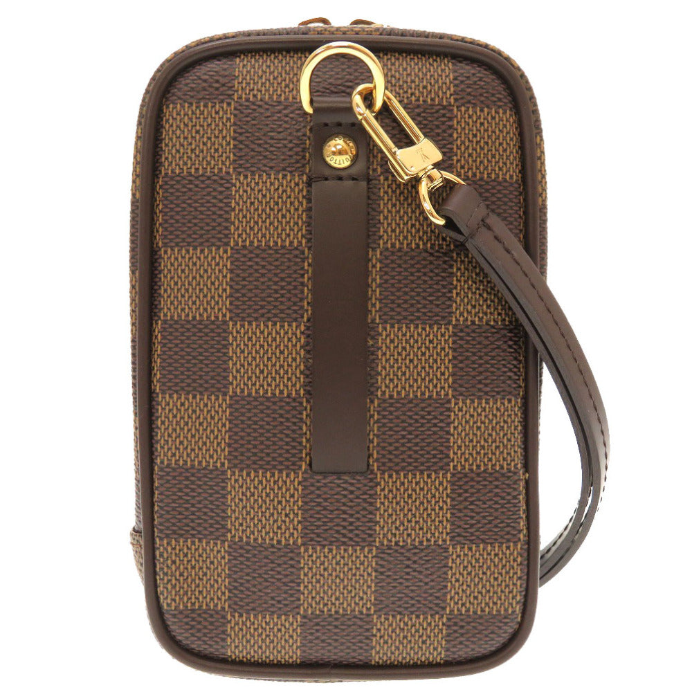 未使用 ルイ ヴィトン ダミエ エテュイ オカピGM エベヌ N61737 ショルダーポーチ ポーチ LV 0101 【中古】 LOUIS VUITTON