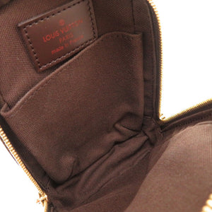 未使用 ルイ ヴィトン ダミエ エテュイ オカピGM エベヌ N61737 ショルダーポーチ ポーチ LV 0101 【中古】 LOUIS VUITTON