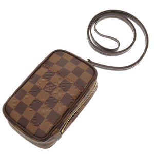 未使用 ルイ ヴィトン ダミエ エテュイ オカピGM エベヌ N61737 ショルダーポーチ ポーチ LV 0101 【中古】 LOUIS VUITTON