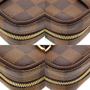 未使用 ルイ ヴィトン ダミエ エテュイ オカピGM エベヌ N61737 ショルダーポーチ ポーチ LV 0101 【中古】 LOUIS VUITTON