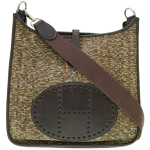 エルメス エブリンPM ヴィブラート スニップ ショルダーバッグ ブラウン □F刻印 0109【中古】HERMES