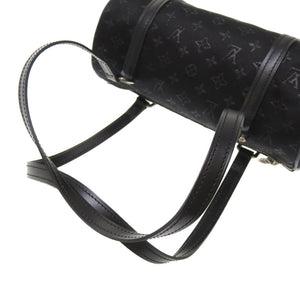 ルイ ヴィトン モノグラム サテン リトル パピヨン ノワール M92352 ハンドバッグ バッグ ブラック 黒 LV 0113 【中古】 LOUIS VUITTON