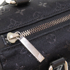 ルイ ヴィトン モノグラム サテン リトル パピヨン ノワール M92352 ハンドバッグ バッグ ブラック 黒 LV 0113 【中古】 LOUIS VUITTON