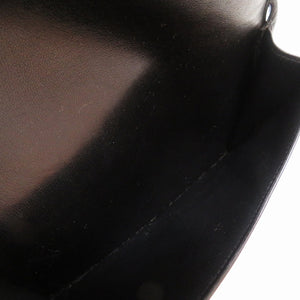 新品同様 エルメス ポーラ ボックスカーフ ブラック ゴールド金具 ショルダーバッグ バッグ 黒 0118 【中古】 HERMES