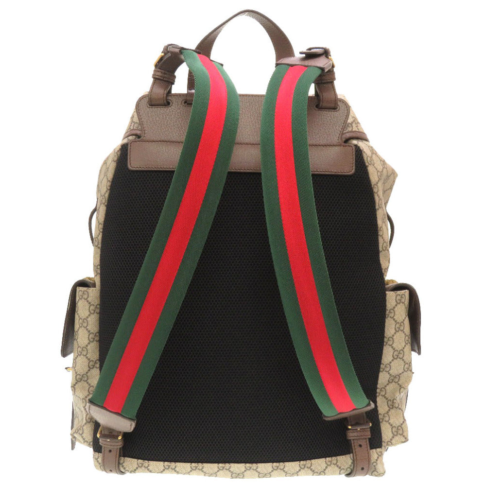 未使用 グッチ × ディズニー ソフト GGスプリーム ネオヴィンテージ ドナルドダック 460029 リュックサック バックパック バッグ 0119 【中古】 GUCCI × Disney