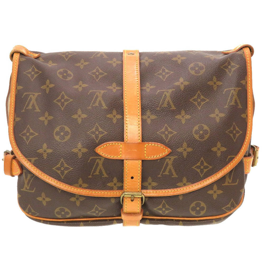 ルイ ヴィトン モノグラム ソミュール30 M42256 ショルダーバッグ バッグ LV 0124 【中古】 LOUIS VUITTON