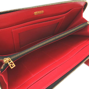 美品 フェンディ レオパード 柄 キャンバス レザー ブラウン トラベルバッグ ハンドバッグ 茶 0127 【中古】 FENDI