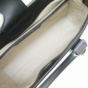 新品同様 ベルルッティ トゥジュール ガリバー カリグラフィ ショルダー ハンドバッグ ヴェネチアカーフ グレー 0005【中古】BERLUTI メンズ