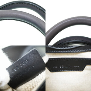 新品同様 ベルルッティ トゥジュール ガリバー カリグラフィ ショルダー ハンドバッグ ヴェネチアカーフ グレー 0005【中古】BERLUTI メンズ