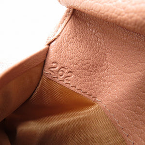 未使用品 ミュウミュウ コンパクト財布 ５MV204 二つ折り財布 レザー ピンク 0007【中古】MIUMIU レディース
