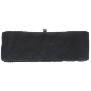 未使用 シャネル ミニマトラッセ レザー ブラック スタッズ ショルダーバッグ バッグ 黒 0017 【中古】 CHANEL スモール