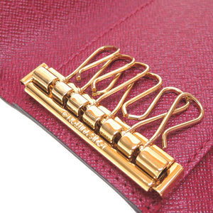 未使用 ルイ ヴィトン モノグラム ミュルティクレ6 フューシャ M60701 6連キーケース LV 0024 【中古】 LOUIS VUITTON