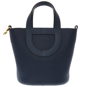 未使用 エルメス インザループPM トリヨンクレマンス ブルードプリュス B刻印(2023年製) ハンドバッグ 0028 【中古】 HERMES