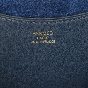 未使用 エルメス インザループPM トリヨンクレマンス ブルードプリュス B刻印(2023年製) ハンドバッグ 0028 【中古】 HERMES