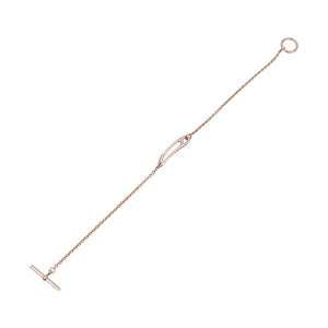 新品同様 エルメス シェーヌダンクル ミニパンク K18PG ブレスレット 750PG ピンクゴールド ジュエリー アクセサリー 0034【中古】HERMES レディース