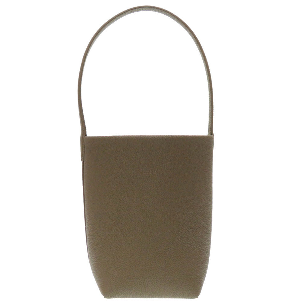 未使用 ザ ロウ スモール N/S Park Tote レザー グレー ハンドバッグ 0041 【中古】 THE ROW