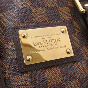 新品同様 ルイ ヴィトン ハムプステッドPM ダミエ N51205 トートバッグ バッグ LV 0046 【中古】 LOUIS VUITTON ハムステッドPM