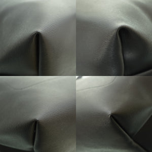 新品同様 ロンシャン プリアージュ トートバッグ コーティングキャンバス ブラック ショルダーストラップ付 黒 0054【中古】LONGCHAMP