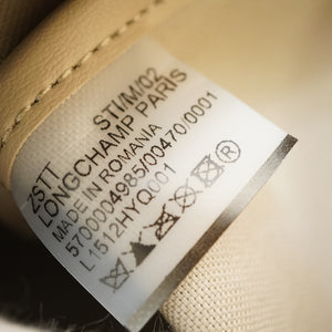 新品同様 ロンシャン プリアージュ トートバッグ コーティングキャンバス ブラック ショルダーストラップ付 黒 0054【中古】LONGCHAMP