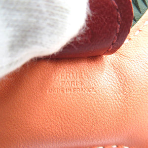 新品同様 エルメス ロデオ PM A刻印 アニョーミロ ローズアザレ オレンジ マラカイト バッグチャーム 0078【中古】HERMES