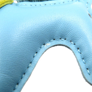 美品 エルメス ロデオ PM アニョーミロ クリノラン セレステ ライム マラカイト ブルー バッグチャーム 0080【中古】HERMES