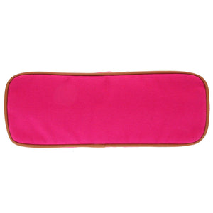 美品 エルメス ボリードポーチ 25 MM キャンバス ハイビスカス ポーチ バッグ 0086 【中古】 HERMES