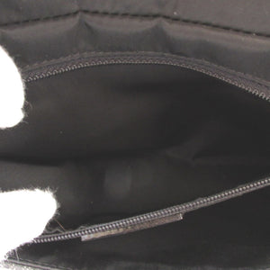 美品 クリスチャンディオール マリスパール デニム レザー ブラック 黒 ショルダーバッグ 0002【中古】Christian Dior