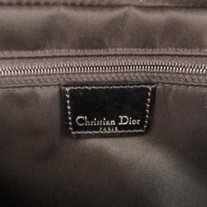 美品 クリスチャンディオール マリスパール デニム レザー ブラック 黒 ショルダーバッグ 0002【中古】Christian Dior
