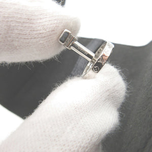 新品同様 ルイヴィトン M80188 ブトンドゥ マンシェット LVキャッチ メタル シルバー カフス 0010【中古】LOUIS VUITTON