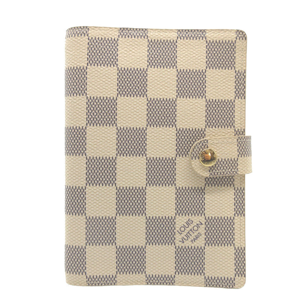 新品同様 ルイヴィトン R20706 ダミエアズール アジェンダPM アイボリー 手帳カバー 0011【中古】LOUIS VUITTON
