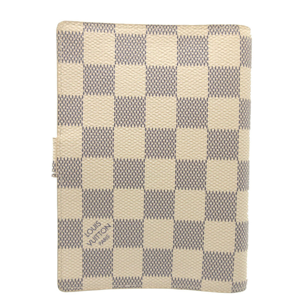 新品同様 ルイヴィトン R20706 ダミエアズール アジェンダPM アイボリー 手帳カバー 0011【中古】LOUIS VUITTON