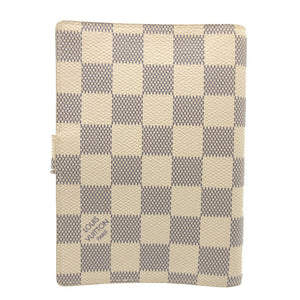 新品同様 ルイヴィトン R20706 ダミエアズール アジェンダPM アイボリー 手帳カバー 0011【中古】LOUIS VUITTON
