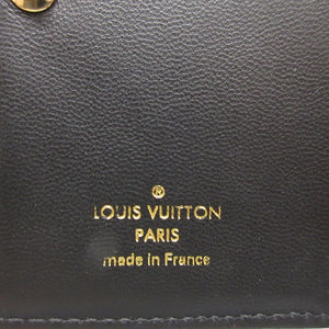 新品同様 ルイヴィトン モノグラム ポルトフォイユ ルー クッサン M81599 RFID ノワール 2つ折り財布 財布 0019【中古】LOUIS VUITTON