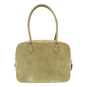 美品 エルメス プリュム 20 ミニ ドブリス セージ/ソーゼ A刻印(2017年製) ハンドバッグ 0026【中古】HERMES ミニプリュム