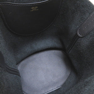 未使用 エルメス イン ザ ループ トリヨンクレマンス ヴォ―スイフト ブラック ゴールド金具 U刻印(2022年製) ハンドバッグ バッグ 黒 0029 【中古】 HERMES