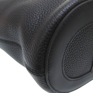 未使用 エルメス イン ザ ループ トリヨンクレマンス ヴォ―スイフト ブラック ゴールド金具 U刻印(2022年製) ハンドバッグ バッグ 黒 0029 【中古】 HERMES