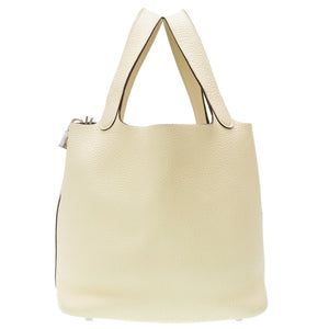 エルメス ピコタンロックMM トリヨンクレマンス ナタ シルバー金具 Y刻印(2020年製) ハンドバッグ バッグ 0031 【中古】 HERMES