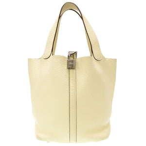 エルメス ピコタンロックMM トリヨンクレマンス ナタ シルバー金具 Y刻印(2020年製) ハンドバッグ バッグ 0031 【中古】 HERMES