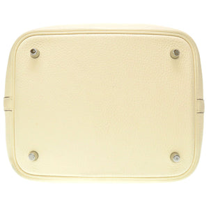 エルメス ピコタンロックMM トリヨンクレマンス ナタ シルバー金具 Y刻印(2020年製) ハンドバッグ バッグ 0031 【中古】 HERMES