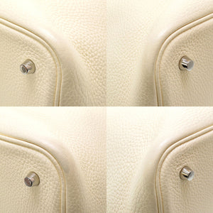 エルメス ピコタンロックMM トリヨンクレマンス ナタ シルバー金具 Y刻印(2020年製) ハンドバッグ バッグ 0031 【中古】 HERMES