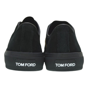 未使用 トムフォード スニーカー スウェード ブラック サイズ9 黒0033【中古】TOM FORD メンズ