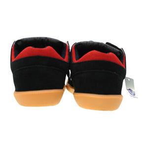 未使用 サンガッチョ にゅ～ず 手作り運動靴 スニーカー スウェード 27.0 レッド 0034【中古】Sangacio メンズ