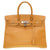美品 エルメス バーキン35 アルデンヌ ナチュラル シルバー金具 □C刻印 ハンドバッグ 0037【中古】HERMES