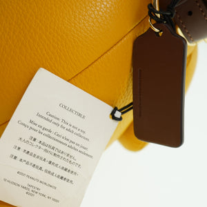 新品同様 コーチ PEANUTS ウッドストック ドール ぬいぐるみ レザー オウカー 0039【中古】COACH スヌーピー