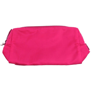 プラダ 1NE693 ポーチ ナイロン ストラップ付ポーチ ピンク 三角プレート バッグ【中古】PRADA