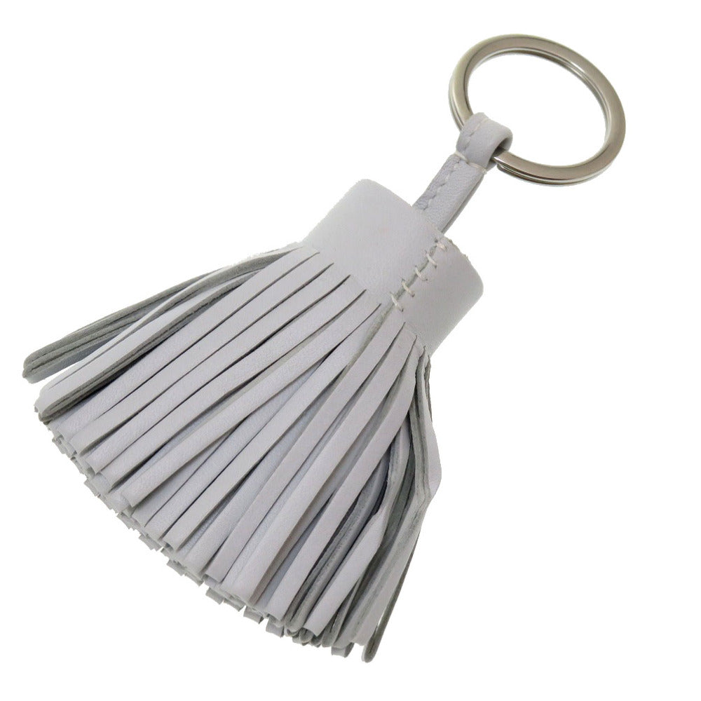 美品 エルメス カルメン ブルーブリュム アミューミロ キーホルダー バッグチャーム 青 0061 【中古】 HERMES