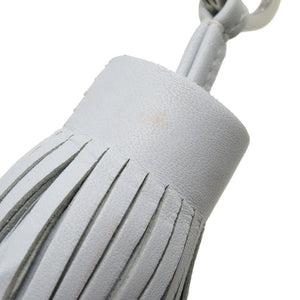 美品 エルメス カルメン ブルーブリュム アミューミロ キーホルダー バッグチャーム 青 0061 【中古】 HERMES