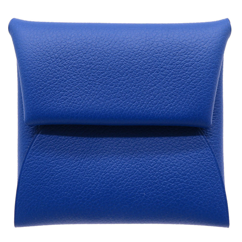 未使用 エルメス バスティア エバーカラー ブルーアガット U刻印(2022年製) コインケース 小銭入れ 財布 青 0062 【中古】 HERMES