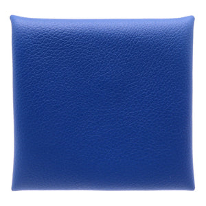 未使用 エルメス バスティア エバーカラー ブルーアガット U刻印(2022年製) コインケース 小銭入れ 財布 青 0062 【中古】 HERMES