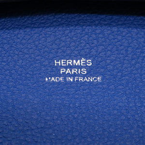 未使用 エルメス バスティア エバーカラー ブルーアガット U刻印(2022年製) コインケース 小銭入れ 財布 青 0062 【中古】 HERMES